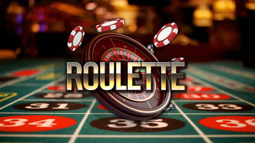 a roulette wheel in a fiesta carnival